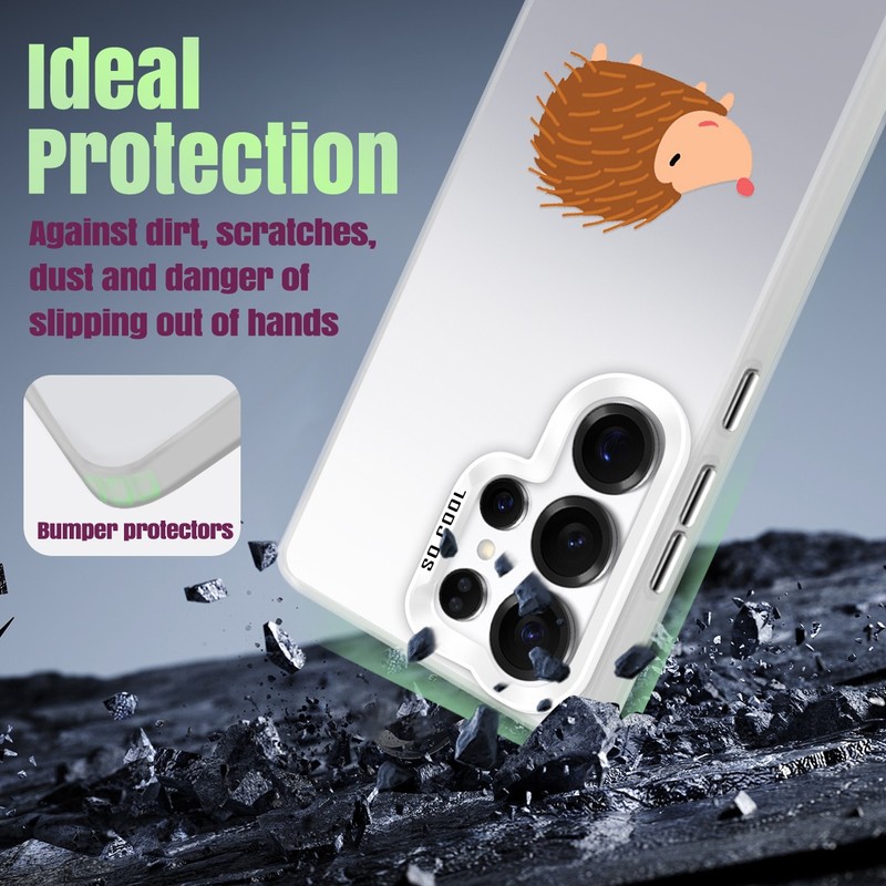 Funny Animals Shockproof PC Cover For Samsung S26 S25 Ultra S23 S24 Phone Case gallery