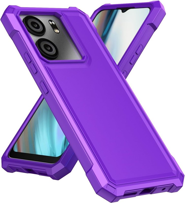 Compatible with Blu View 5 Case with Tempered Glass Screen Protector Silicone... gallery
