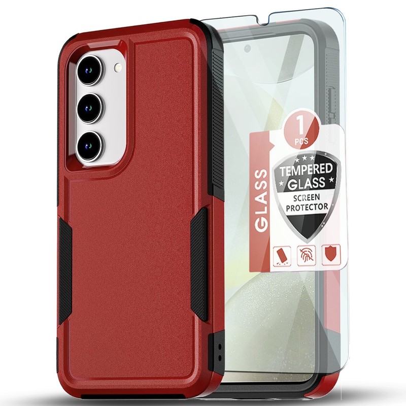 For Samsung Galaxy A16 5G A15 A14 Case Phone Cover Heavy Duty + Tempered Glass gallery