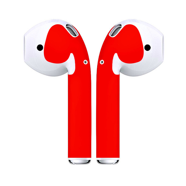 Solid Color Skin Sticker For Apple Airpods AirPod Earphone Earphone Accessories