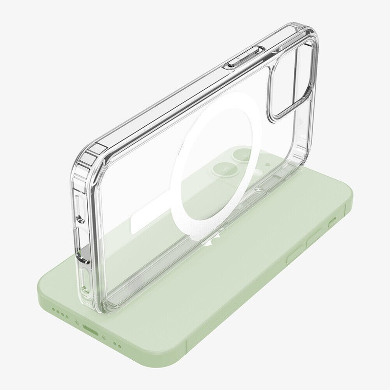 Magnetic Clear Phone Case Mag Safe Hard Cover For Apple iPhone 14 15 Pro 15 Plus