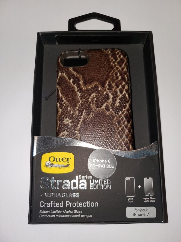 OtterBox Strada Royale Series for iPhone Se 2020/2022/8/7 – Wooded Serpent