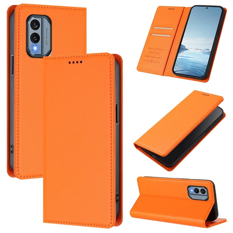 Multifunctional PU Flip Phone Cover For Nokia X30