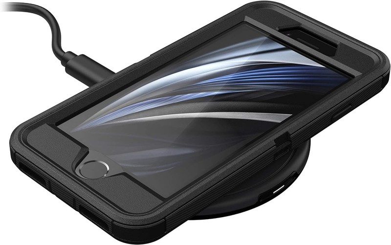 OtterBox DEFENDER SERIES Case for iPhone SE (2nd gen) / iPhone 8/7 - Black gallery