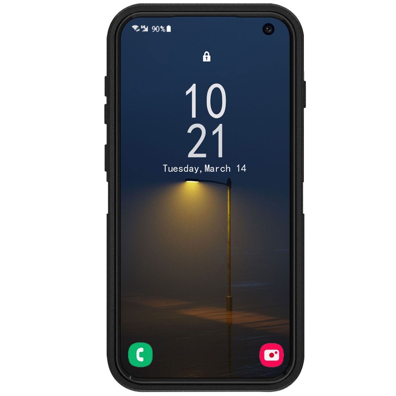 Black For Samsung Galaxy S10/S10 Plus/S10e Case Heavy Duty Rugged Hybrid Cover gallery