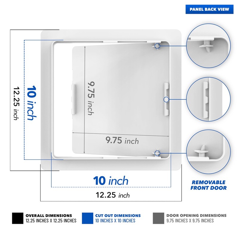 10x10 Access Panel for Drywall Plumbing Access Panel Ceiling Access Panel Dry... gallery