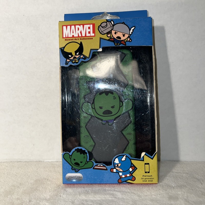 Marvel iPod Touch 5th Generation 32 GB. 64 GB CASE Green Hulk 2012