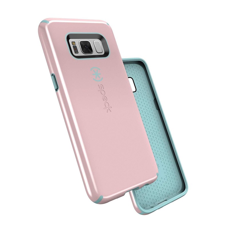 New Genuine Speck CandyShell Case for Samsung Galaxy S8+ (Pink/River Blue)
