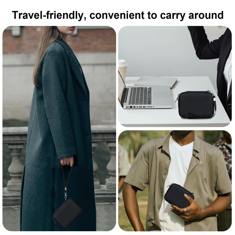 BOVKE Travel Case for SanDisk Creator Phone SSD 2TB 1TB External Solid State ... gallery