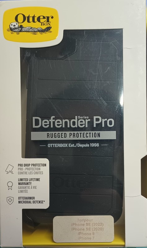 OtterBox Defender Pro Series Case and Holster For iPhone SE (2020-2022)/8/7