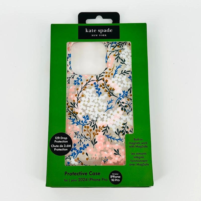 Kate Spade New York Magsafe Case For Apple iPhone 16 Pro – Flower NEW