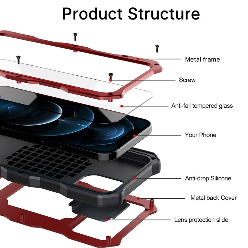 Light Weight Phone for Case Dustproof Smartphone Cover for 12/12pro/12 pro max gallery