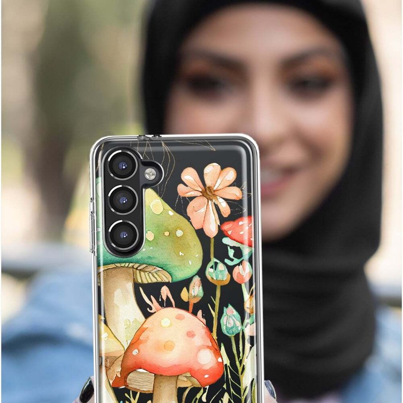 For Motorola Moto G Stylus 5G 2022 Shockproof Case Fairy Tale Mushrooms Flowers gallery