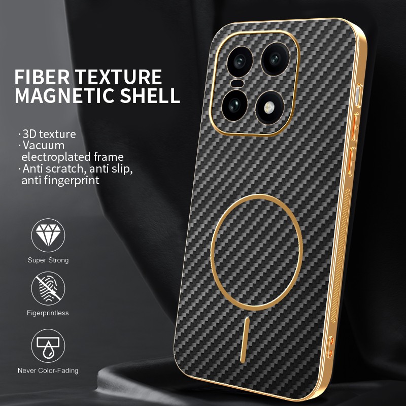 For OnePlus 15 13R 12 11 Luxury Carbon Fiber Electroplated Bumper Soft Case gallery