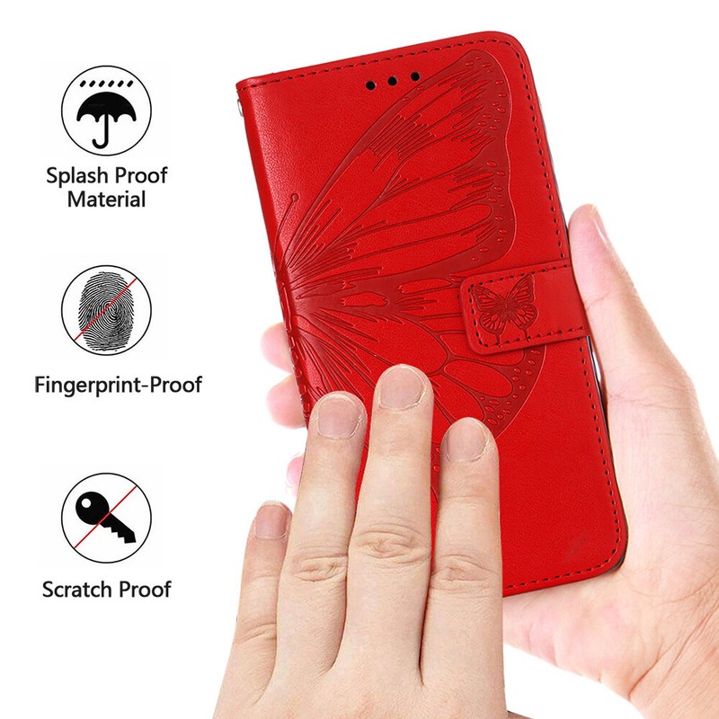 NEW Butterfly Flip Card Wallet Leather Phone Case For Nokia G400 G300 G60 X30 gallery