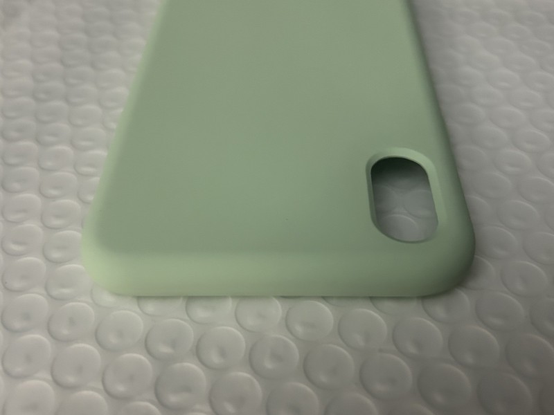 iPhone XS Max Case. New. Mint Green-Full Coverage,Shockproof, Soft Silicone case gallery