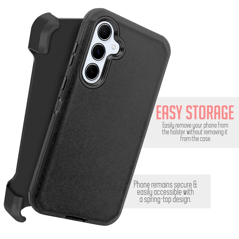 For Samsung Galaxy A55 A35 5G Shockproof Defender Case Fits Otterbox Belt Clip gallery