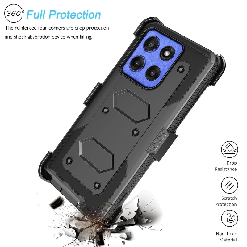 For Moto G Power/Stylus/G 5G 2025 Case Holster Fit Otterbox Defender Phone Cover gallery