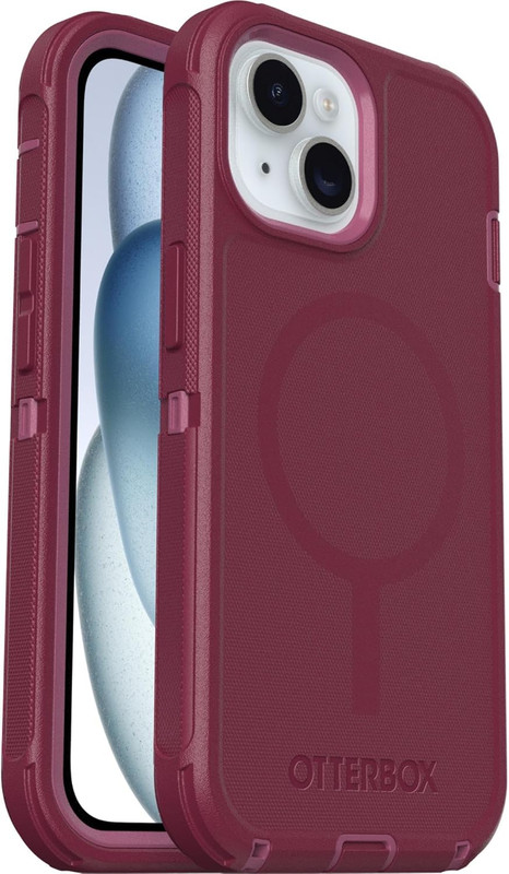 DROP+ Case For iPhone 16 OtterBox Defender Series – FoxBerry Pink