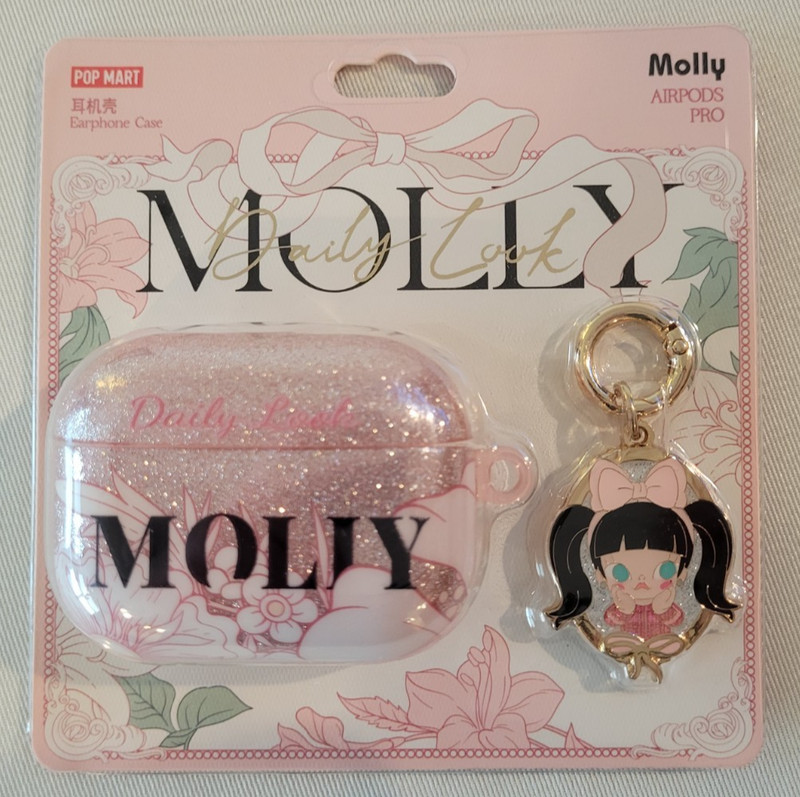 Authentic POP MART – Molly Daily Look Earphone Case AirPods Pro – US Seller