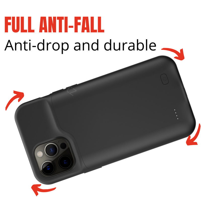 6800mAh Battery Case smart For iPhone 11/12 Pro Max Power Bank Charging Cover gallery