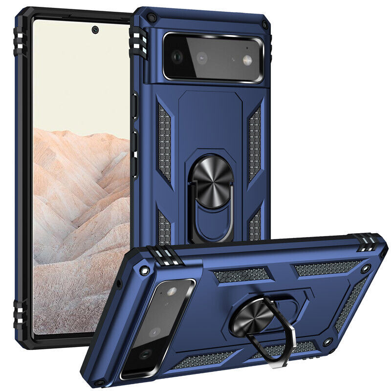 For Google Pixel 8 Pro 7 Pro 7a 6 5 Case Rugged Shockproof Heavy Duty Ring Cover gallery