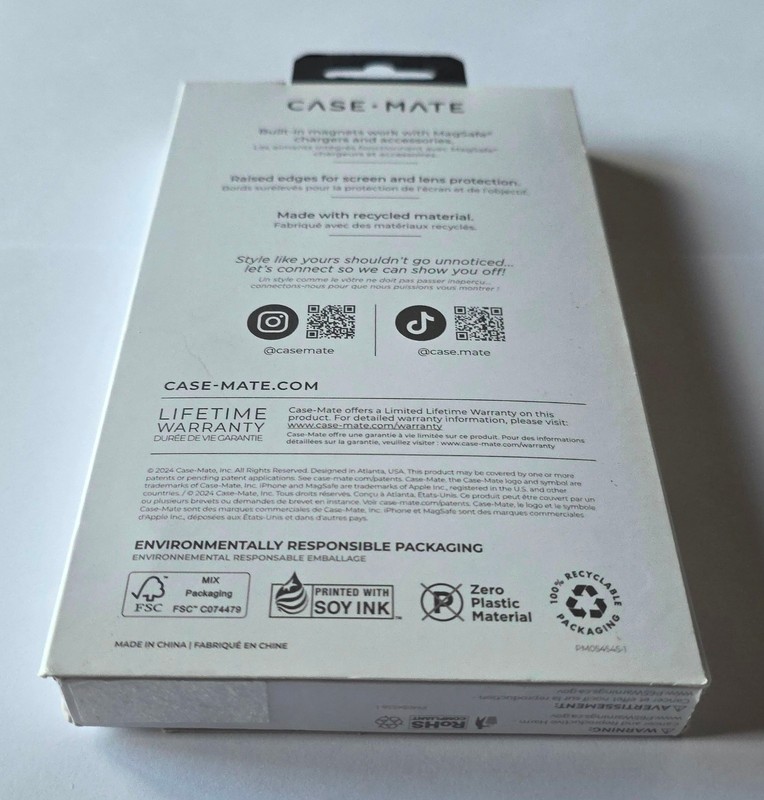 NEW Case-Mate KARAT GRANITE Magsafe Case for Apple iPhone 16 in Retail Packaging gallery