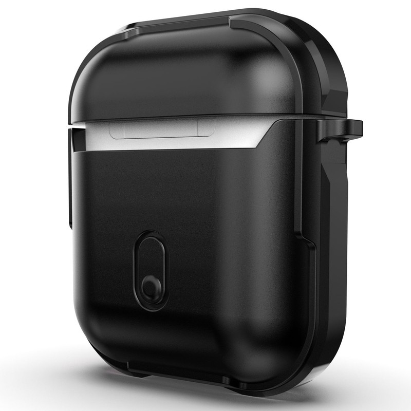For Airpods 1st Gen/2nd Gen Case Shockproof Drop Protection Cover With Keychain gallery