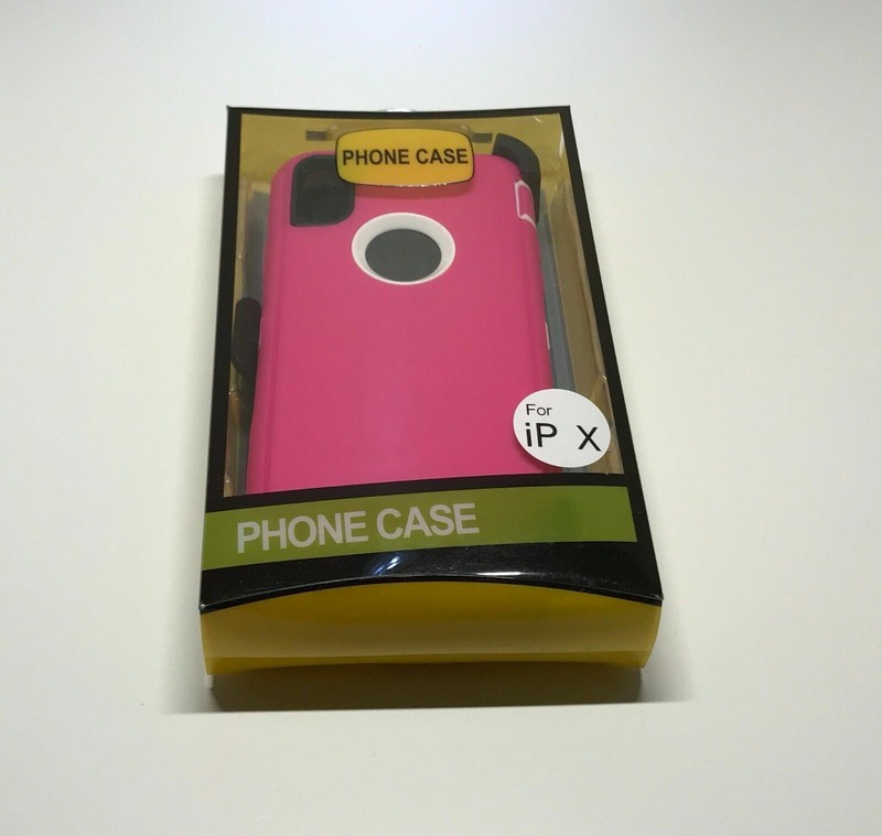 For i Phone 10 X Shockproof Hard Case Cover with (Belt Clip)+Screen gallery