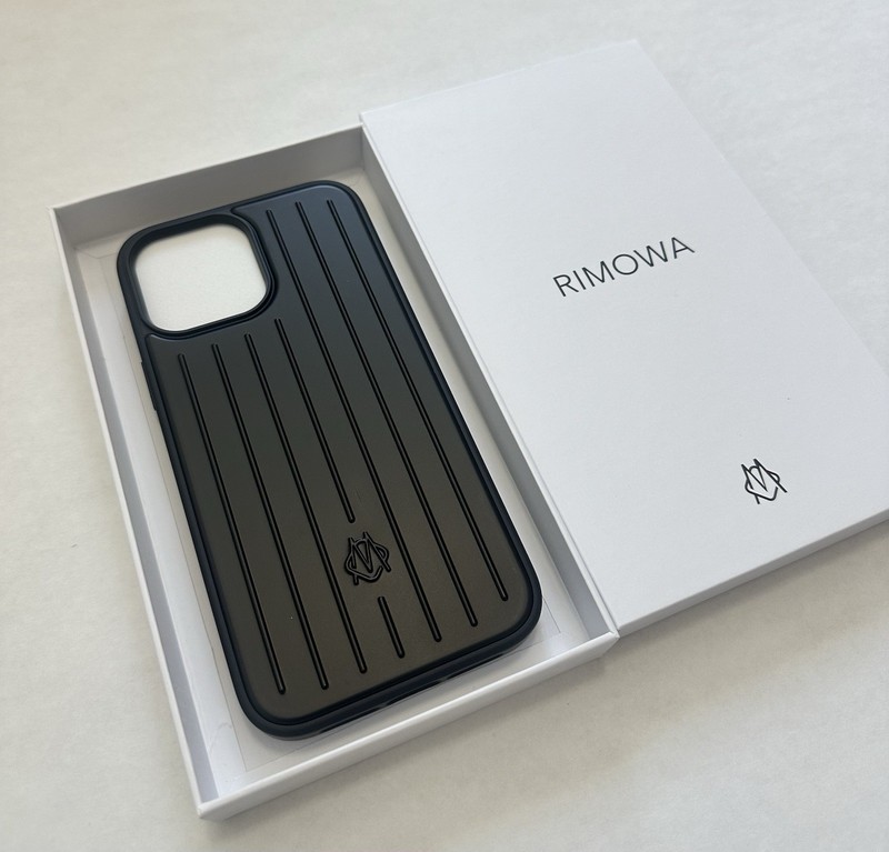 Rimowa Iphone Case Aluminum For 13 ProMAX Black⭐️U.S SELLER ⭐