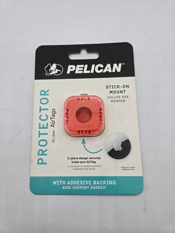 Pelican Protector Series Stick-On Mount for AirTags with Adhesive New!