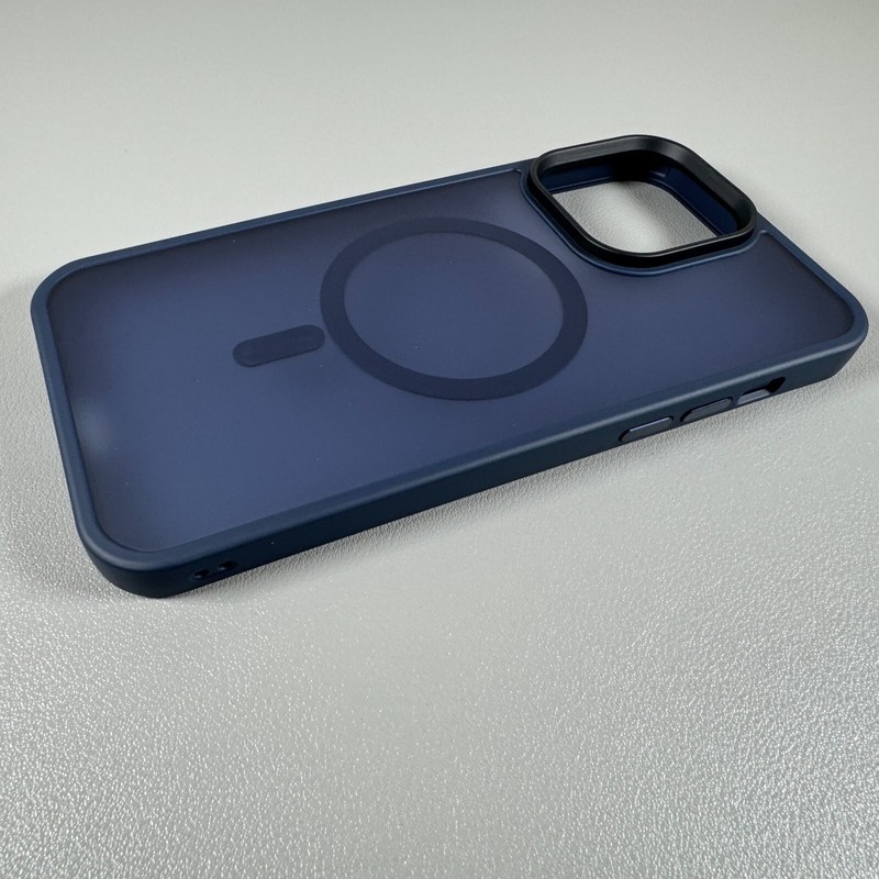 Case for iPhone 14 Pro Max - Frosted Blue | Magnetic | Slim, Strong & Secure gallery