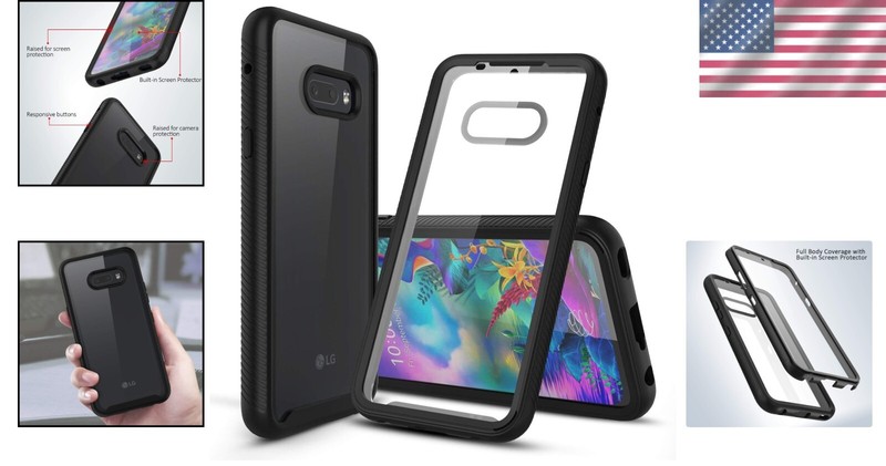 Full Body Protection Case for LG G8X ThinQ – Bumper Design with Screen Protector gallery