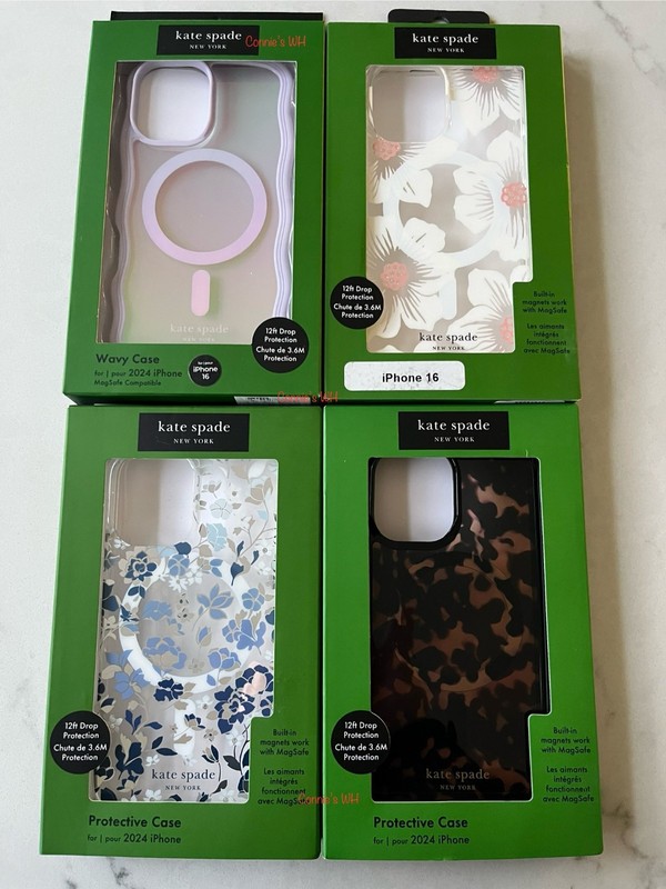Kate Spade iPhone 16 (6.1″) Case – Multiple Options/Colors!