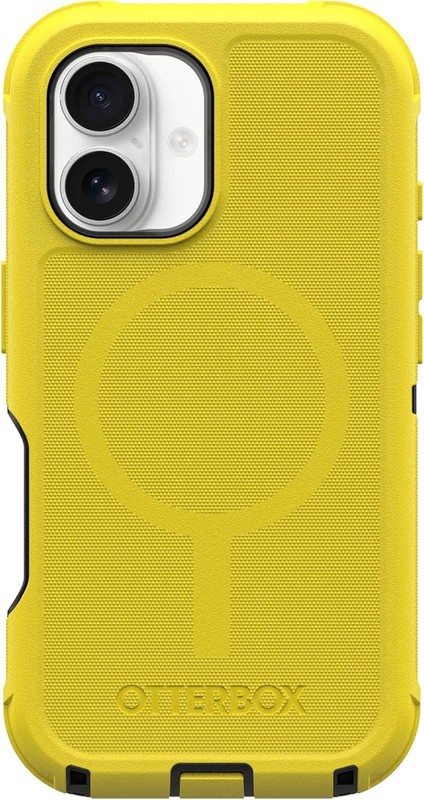 OtterBox iPhone 16 (Only) – Defender Series Case – Case Only – Built-in Magnets