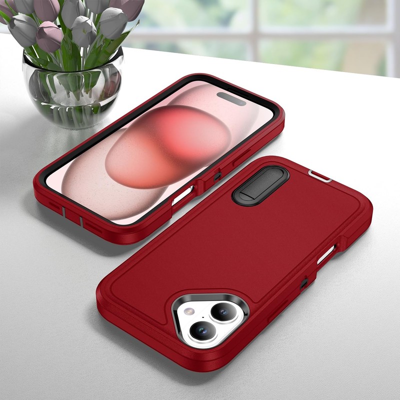 Cober Funda Para iPhone 16 PLUS 6.7" Case Shockproof Anti-Fingerprint Kickstand gallery