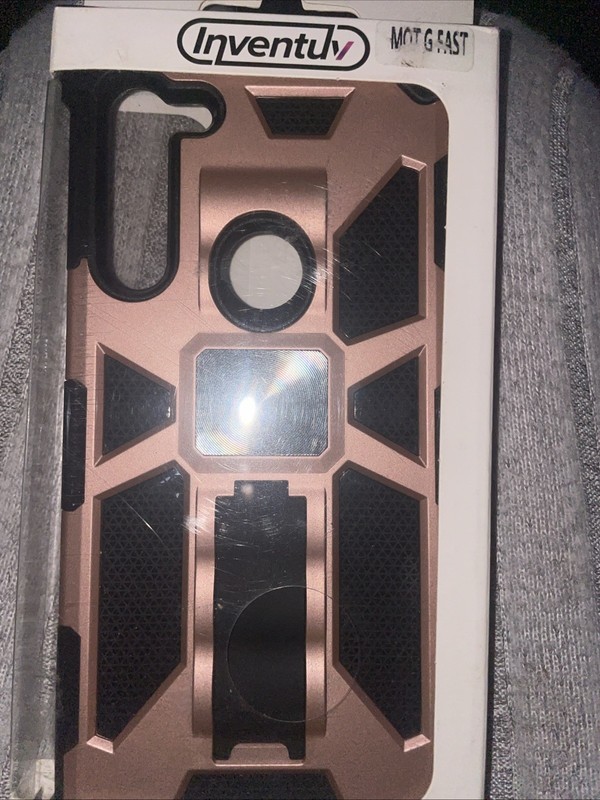 For Motorola Moto G Fast Case Cover Dual Layer Armor And Raised/Bezel Stop Crack