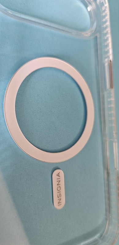 Insignia- Hard-Shell Case with MagSafe for Apple iPhone Air - Clear gallery
