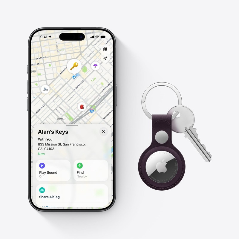 Apple AirTag (2nd Generation) – 1 Pack Item for iphone gallery