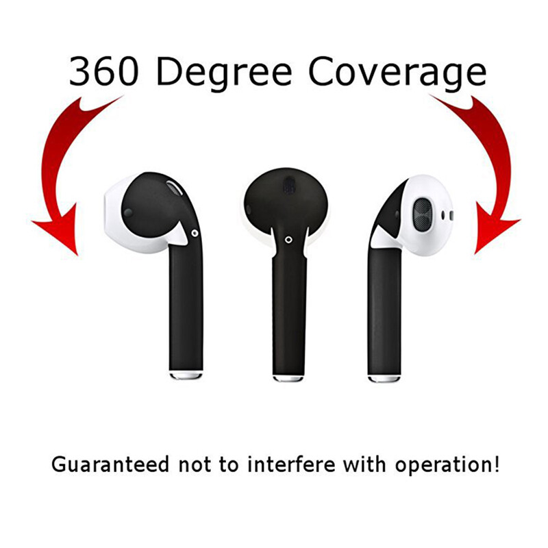 Solid Color Skin Sticker For Apple Airpods AirPod Earphone Earphone Accessories gallery