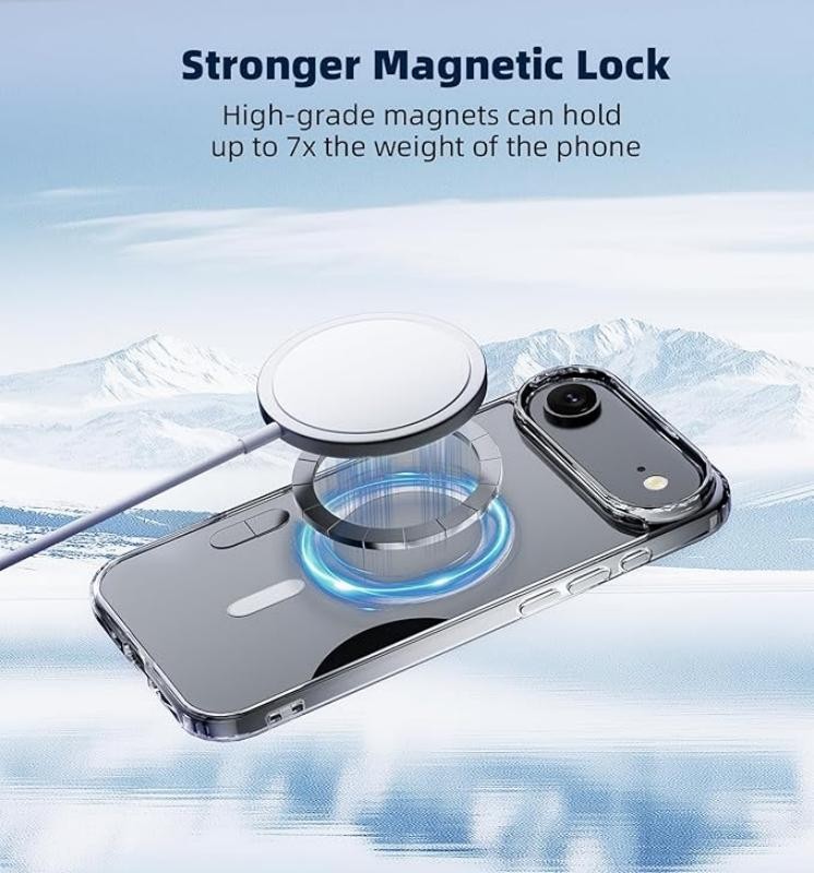 For iPhone 17 Pro /17 Pro Max /17 Air Case Shockproof Phone Cover Clear Mag Safe gallery
