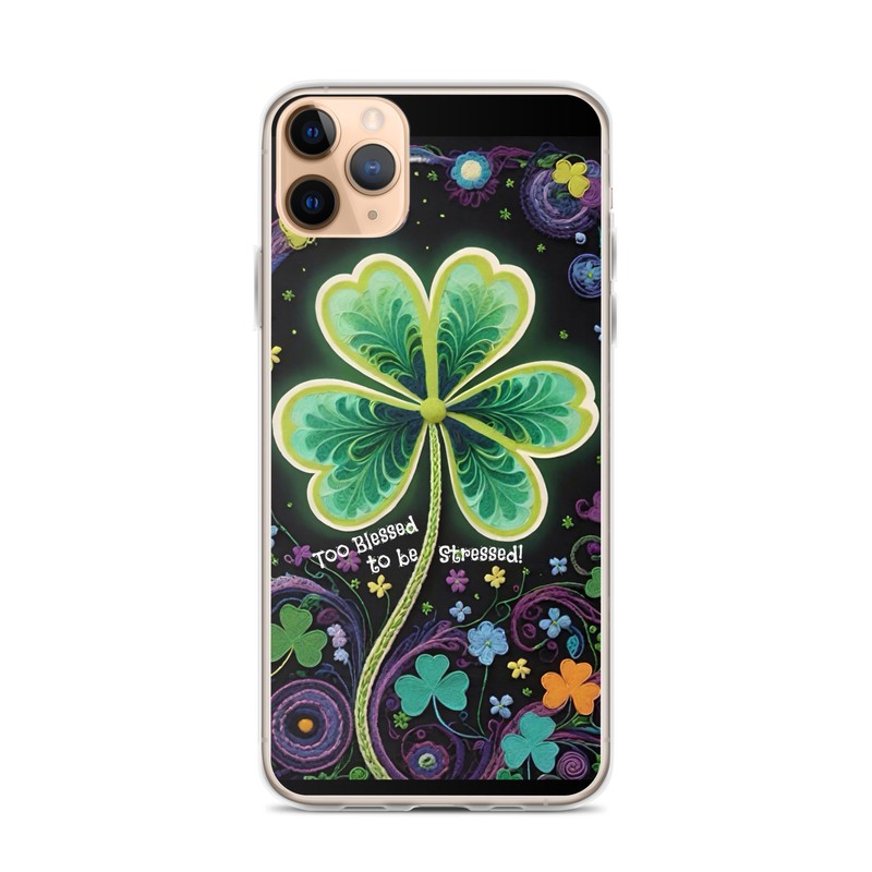 Good Luck *Too Blessed* Art Phone Case for (iPhone® All Models)