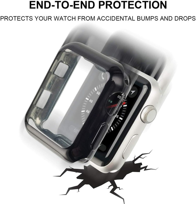For Apple Watch 2/3/4/5/6/7/SE Case Screen Protector Cover 38/40/42/44/41/45/49 gallery