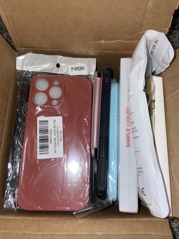 Lot of Phone Cases Assorted Designs, 9 Total Cases All New List In Description
