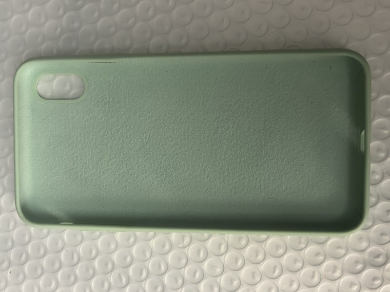 iPhone XS Max Case. New. Mint Green-Full Coverage,Shockproof, Soft Silicone case gallery