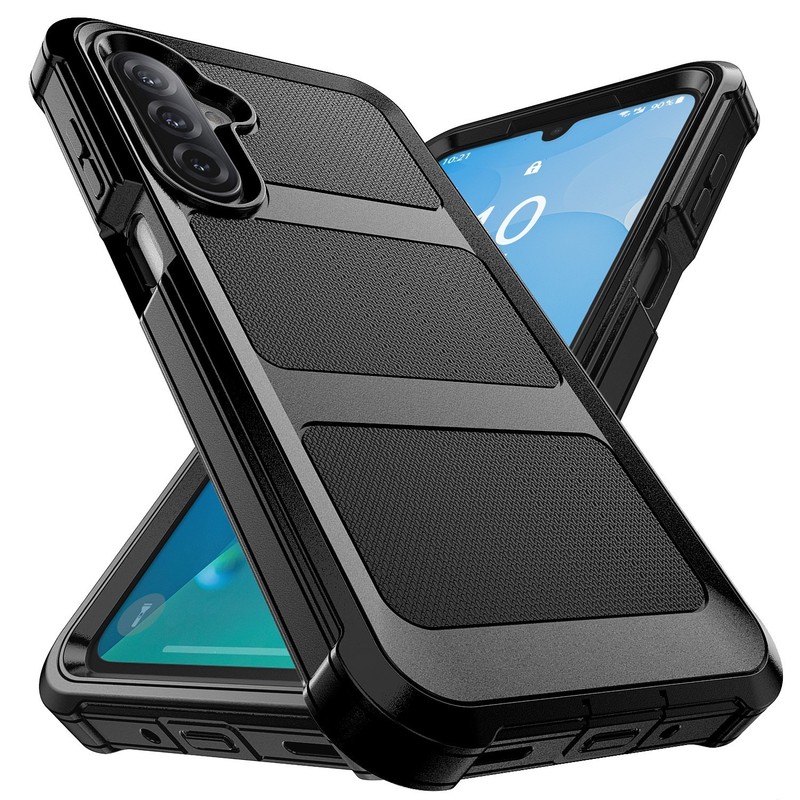 For Samsung Galaxy A17 Case Heavy Duty Rugged Rubber Hard Cover / Tempered Glass