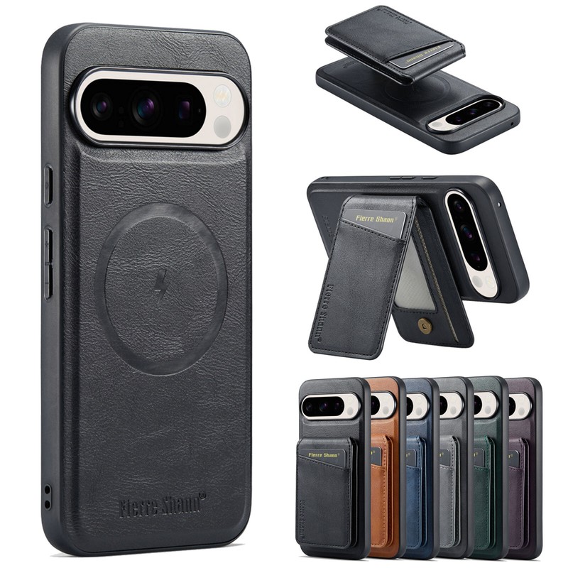 For Google Pixel 8A 8 7A 7 9 Pro XL Removable Wallet PU Leather Phone Case Cover