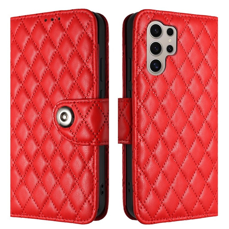 Leather Card Wallet Phone Case For Samsung Galaxy S24 Plus S23 Ultra S22 Plus gallery