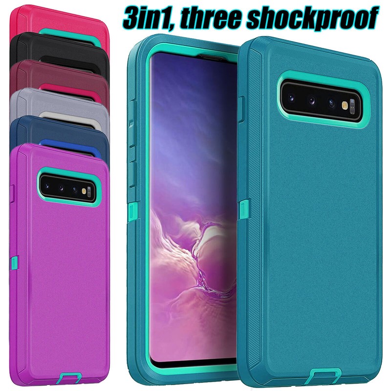 For Samsung Galaxy S10 S10E S10+ Shockproof Rugged Heavy Duty Phone Case Cover