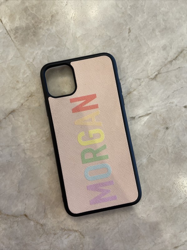 The Daily Edited iPhone 12 Pro Max Case, Custom: MORGAN